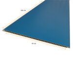 Revestimiento de muro interior diseño azul del pacifico  forro pared panel - Imagen 3