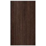 Revestimiento de cielo PVC interior diseño tableado madero de castaño - Imagen 4