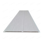 Revestimiento PVC interior diseño tableado veta madera blanca - Imagen 2