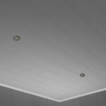 Revestimiento PVC interior diseño tableado veta madera blanca - Imagen 5