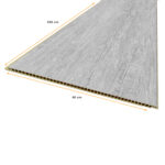 Revestimiento de muro interior diseño madera nativa forro pared panel - Imagen 3