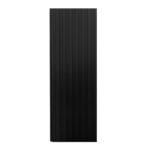 Revestimiento muro metálico exterior diseño negro industrial - Imagen 2