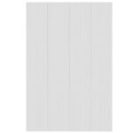 Revestimiento de muro interior diseño blanco veteado forro pared panel - Imagen 4