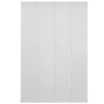 Revestimiento de muro interior diseño mate casa blanca forro pared panel - Imagen 4