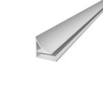 Perfil PVC 12mm Cornisa blanca 300 cm  terminación cielo