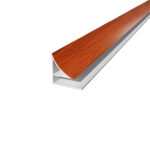 Perfil PVC 12m Cornisa Alerce 300 cm  terminación cielo