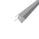 Perfil PVC esquina exterior blanco 300 cm para panel alveorlar
