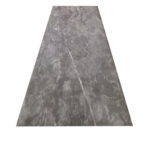 Revestimiento UV muro interior baño u cocina tipo mármol diseño  grande petra gris oscuro 240x61cm