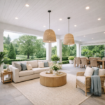 Revestimiento PVC interior diseño tableado veta madera blanca