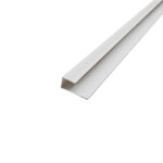 Perfil J revestimiento siding metálico 300 cm blanco