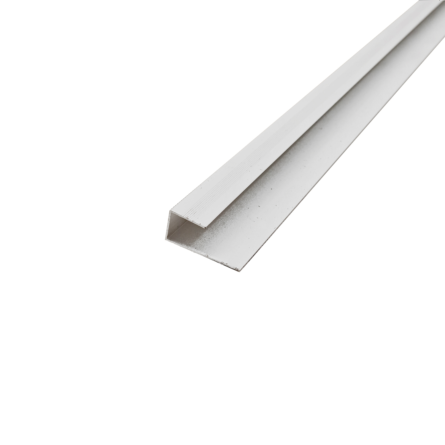 Perfil J revestimiento siding metálico 300 cm blanco