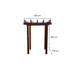 Pergola prefabricada biomadera 200×150 cm - Imagen 3