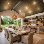 Revestimiento de cielo PVC interior diseño duo bosque de sherwwod