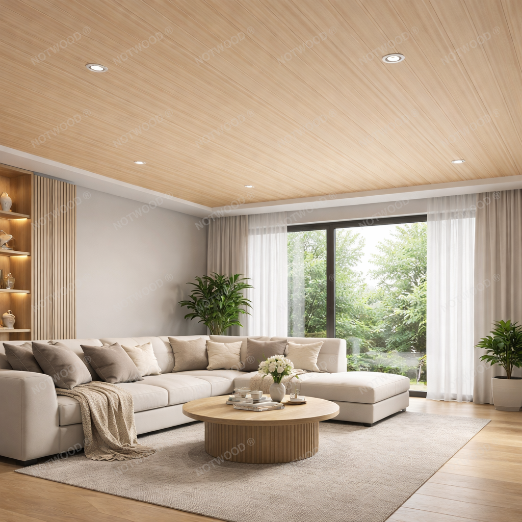 Revestimiento de cielo PVC interior diseño tableado desierto del new sahara